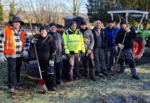 Arbeitseinsatz am Friedhof