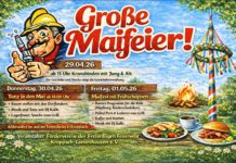 Maifeier des Förderverein der Freiwilligen Feuerwehr Kroppach-Giensenhausen e.V.