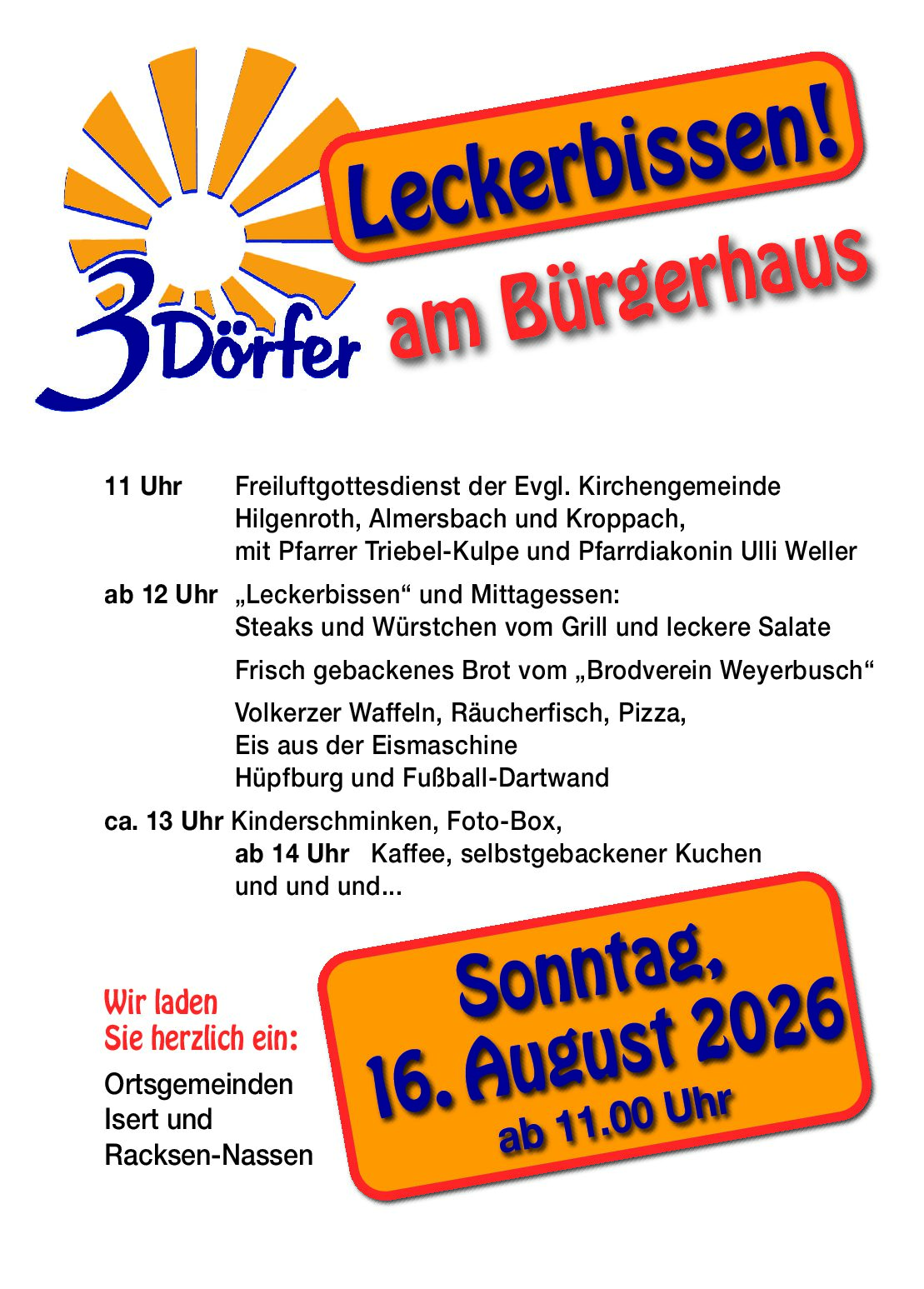 3Dörfer Leckerbissen