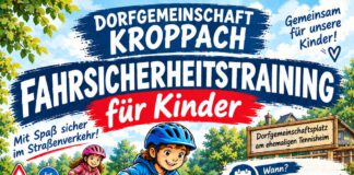 Etwas besonderes für unsere jungen Kroppacher Verkehrsteilnehmer